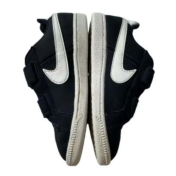 Nike Court Royale Navy White Velcro Preschooler 10.5C Running Shoes Sneakers - Picture 8 of 10
